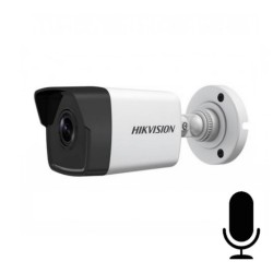 HIKVISION. 1043G0-IUF 4MP 2.8 mm Mini IR Bullet Kamera (-Dahili Mikrofonlu)