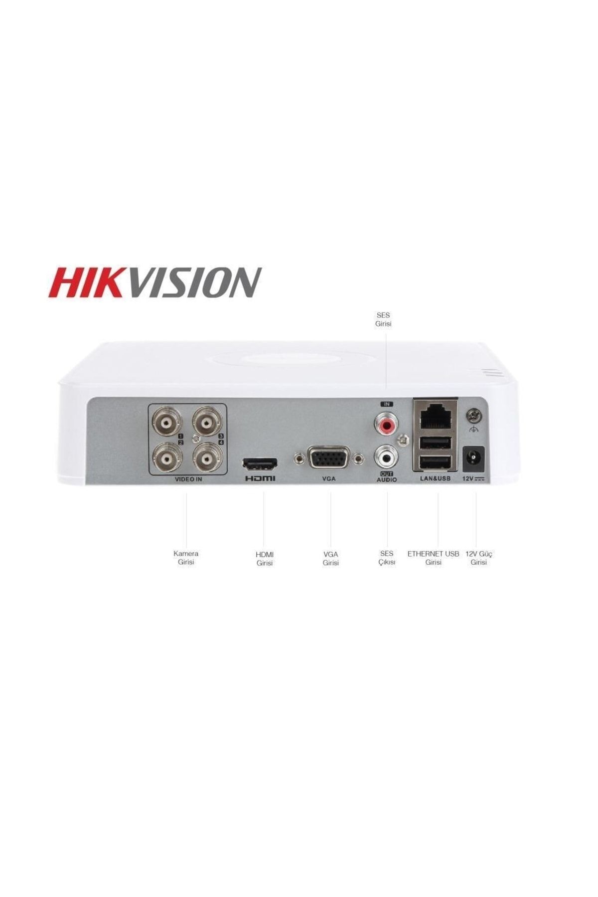 resimler/genel/Hikvision DS-7104HGHI-K1 4 Kanal DVR Kayıt Cihazı